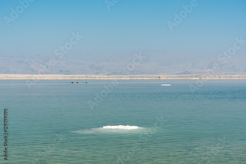 Salty Dead sea, Israel. © Janis Smits