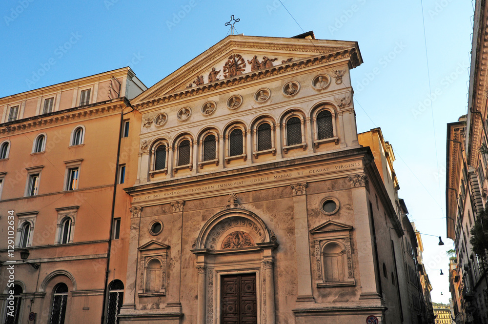 Roma, la Chiesa di Santa Chiara