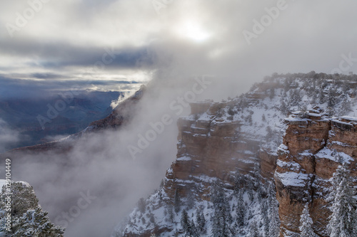 Grand Canyon Winter Landscape