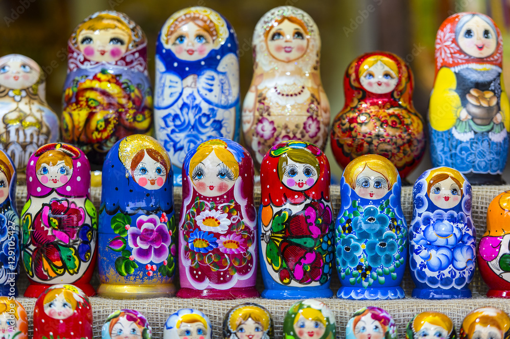 Russian  Dolls Matreshka Moscow
