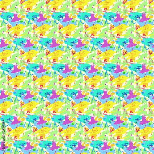 Abstract background seamless pattern vector