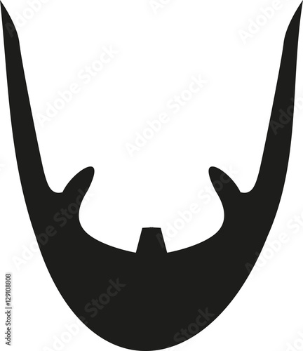 Obraz na plátně Mustache beard klingon