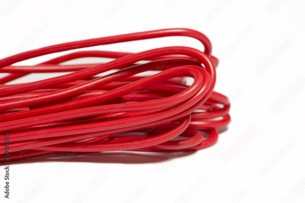 wire in red insulation wire in red insulation