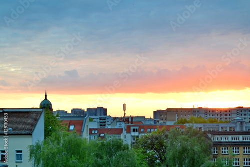 Sunset in Berlin. © keng666