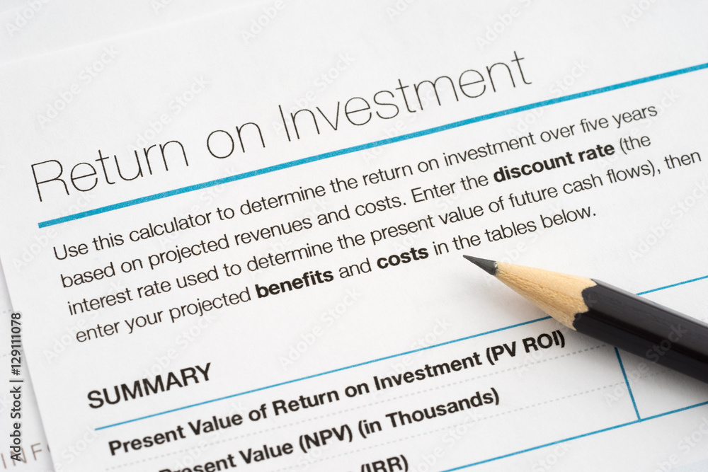 Return on investment Return on investment