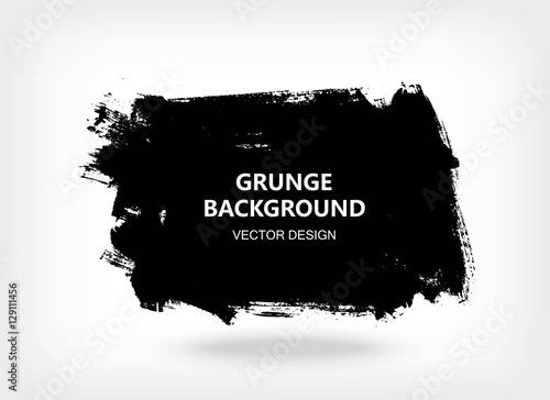 Black paint, ink background, design element, place for text, advertisement, information, quote.