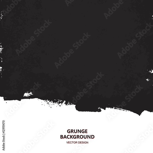 Black paint, ink background, design element, place for text, advertisement, information, quote.