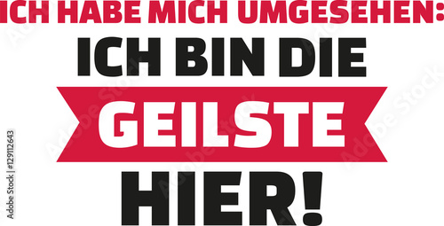 I had a look around, I’m the sexiest in place. German for women