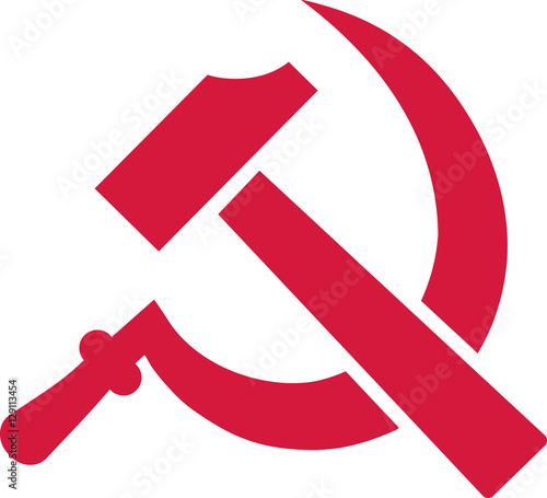 Hammer and sickle photo