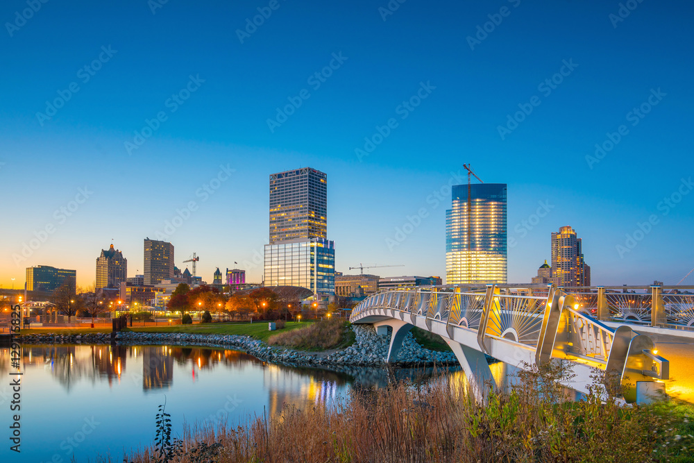 Fototapeta premium Milwaukee skyline