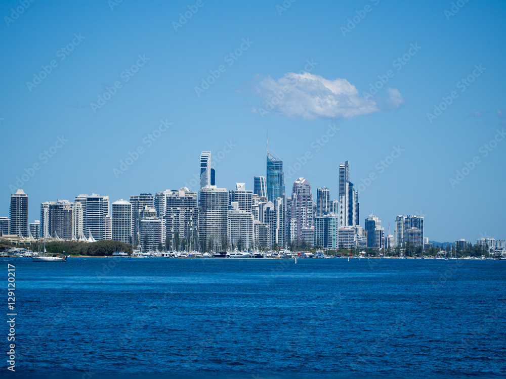 Surfers Paradise from the Broadwater