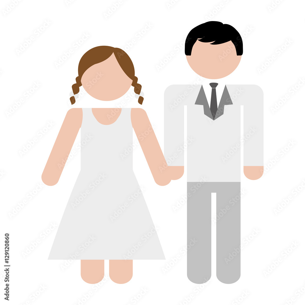 wedding couple man and woman icon image vector illustration design wedding couple man and woman icon image vector illustration design