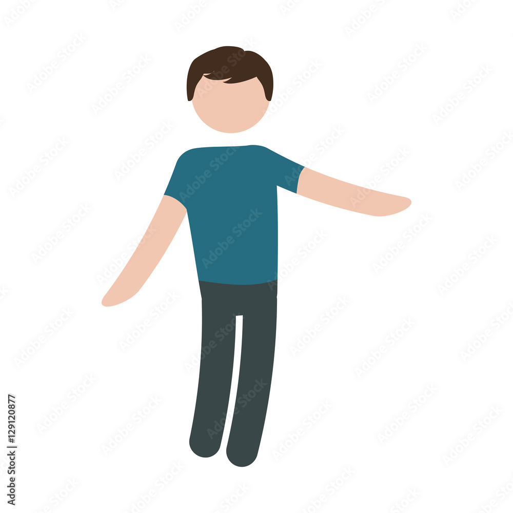 faceless man icon image vector illustration design faceless man icon image vector illustration design