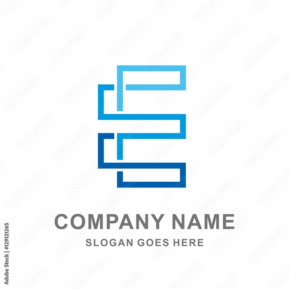 Monogram Letter E Square Strips Architecture Construction Engineering Business Company Stock Vector Logo Design Template Monogram Letter E Square Strips Architecture Construction Engineering Business Company Stock Vector Logo Design Template