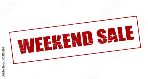 Weekend sale