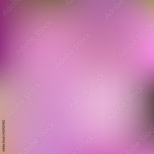 Blooming Rhododendron: pink, green, white. Abstract gradient art