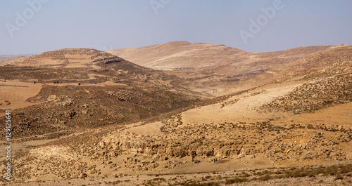 Desert mountain landscape, Jordan, Middle East