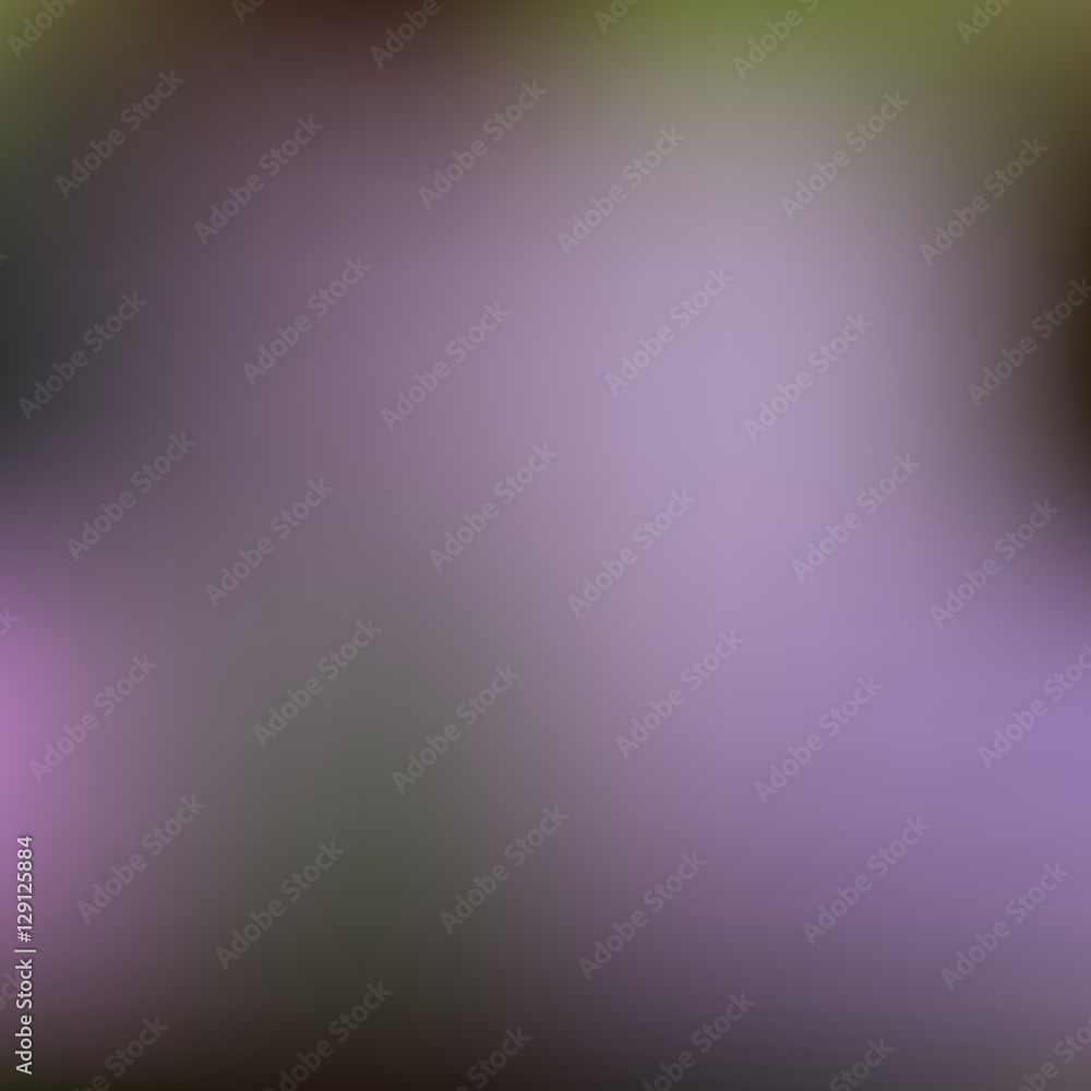 Blooming Rhododendron: pink, green, blue, yellow. Abstract gradi Blooming Rhododendron: pink, green, blue, yellow. Abstract gradi