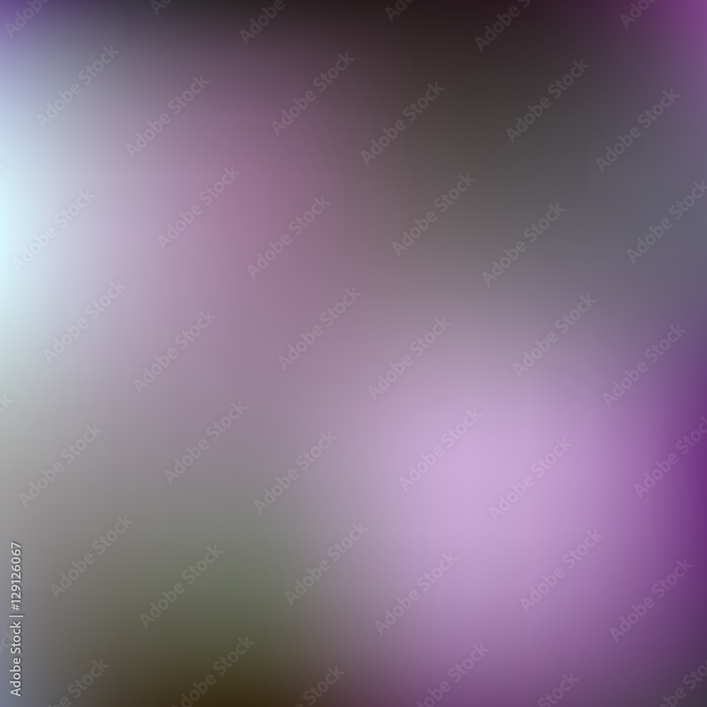 Fototapeta premium Blooming Rhododendron: pink, green, blue, yellow. Abstract gradi