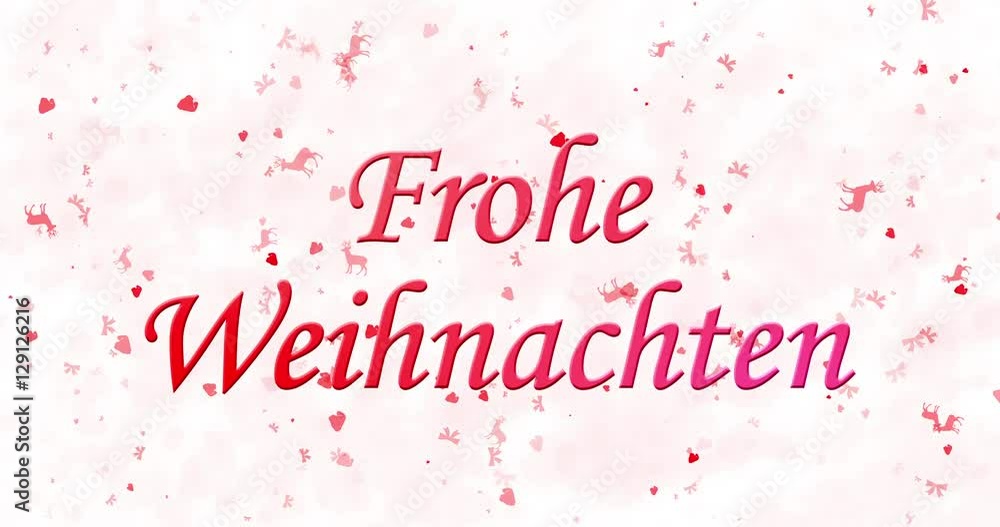 Merry Christmas text in German Merry Christmas text in German