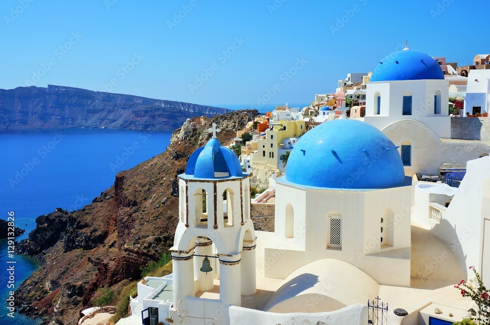 Fototapeta premium santorini oia