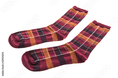 Pair of cotton sock for clothing