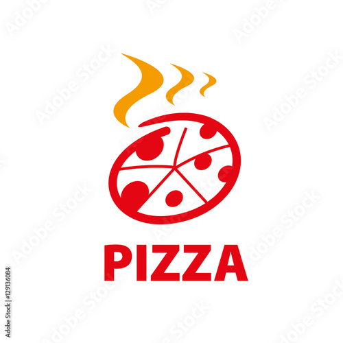vector logo pizza