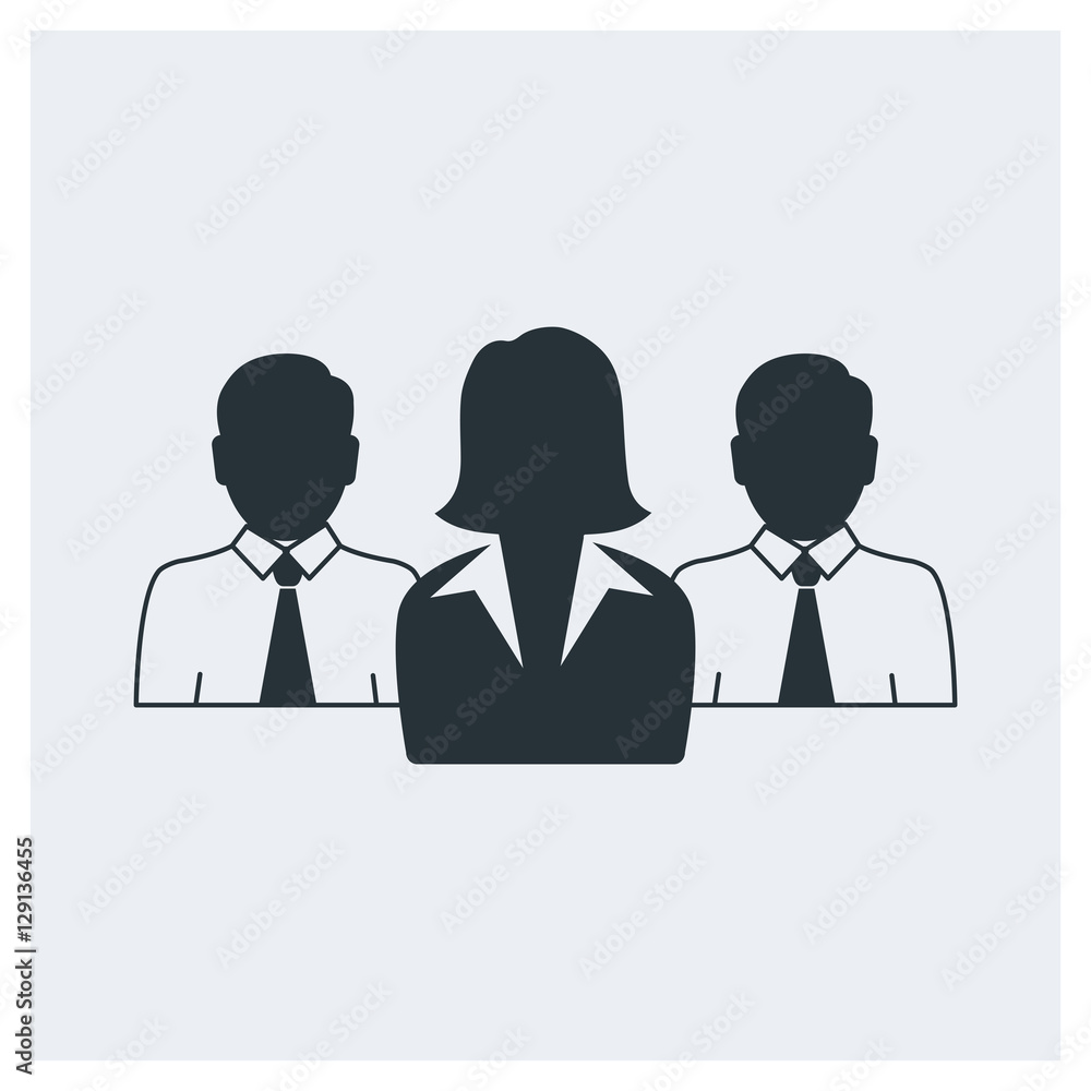 Business team icon Business team icon