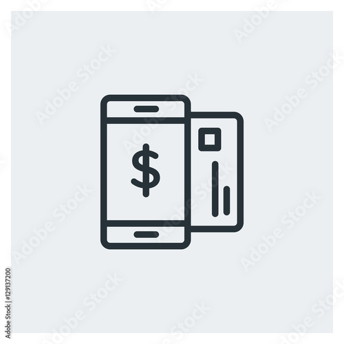 Mobile payment icon