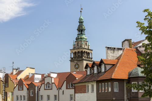 Monuments in old town in Klodzko