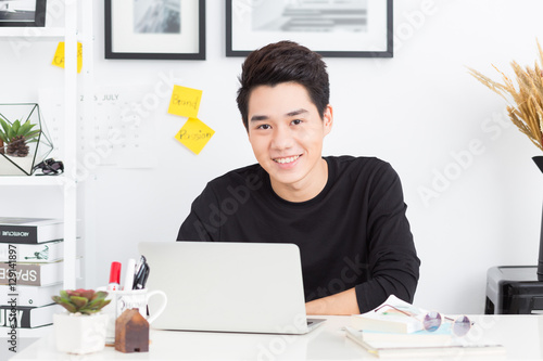 Young asian businessman