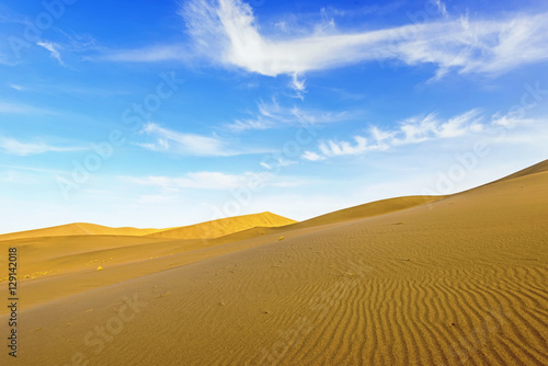 Desert landscape. Gobi, china. © snvv