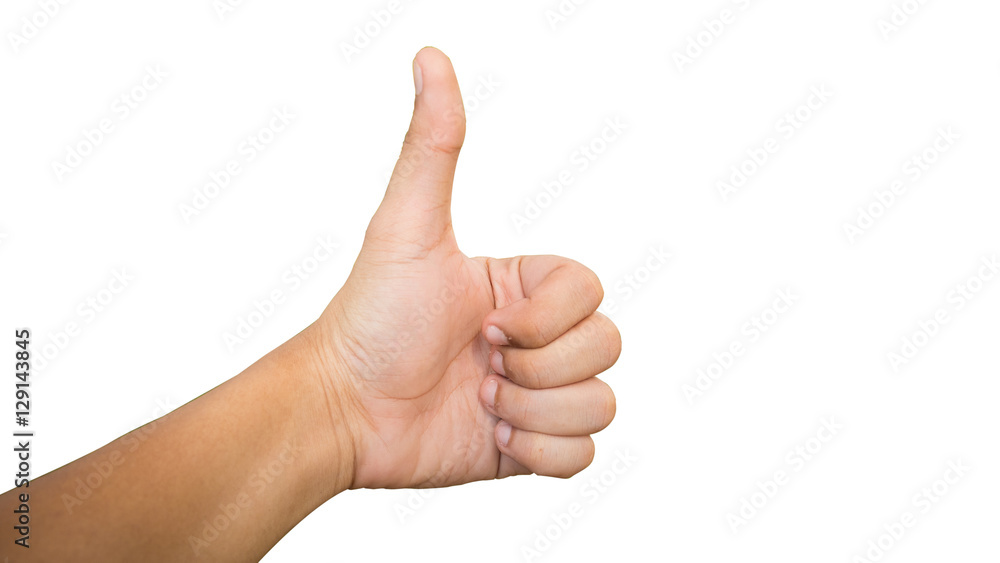 Good hand on white background , Clipping path. Good hand on white background , Clipping path.