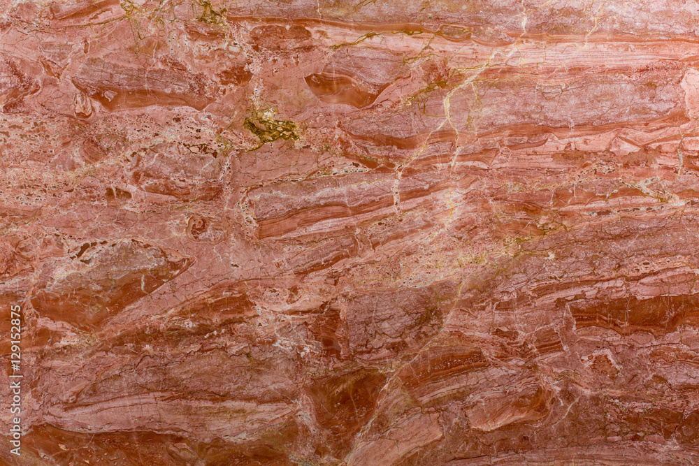 Detailed structure of luxury red marble in natural patterned for