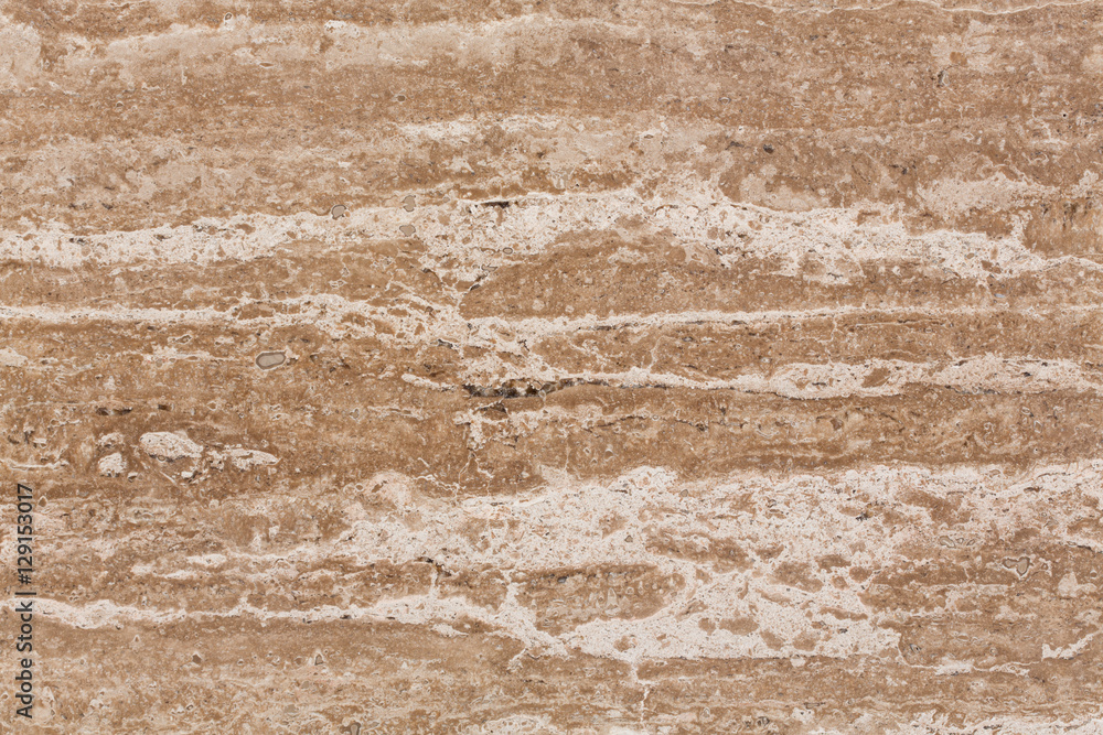Fototapeta premium Travertine stone in macro. Abstract texture.