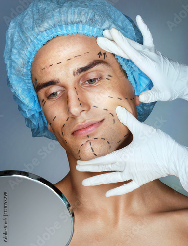 Canvas Print Face lifting