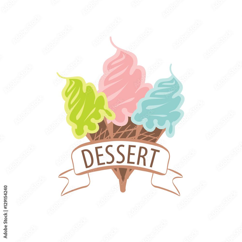 Fototapeta premium flower vector dessert