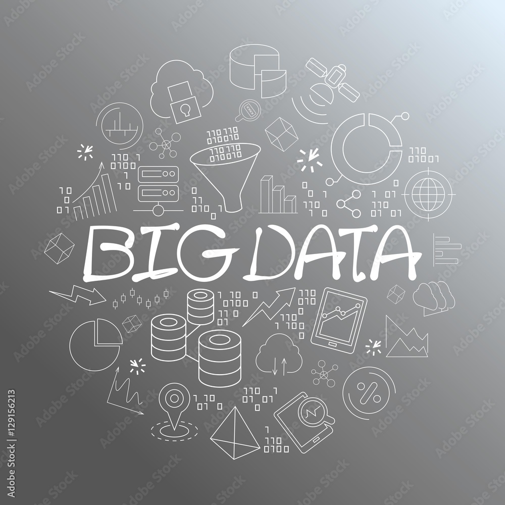 Fototapeta premium big data