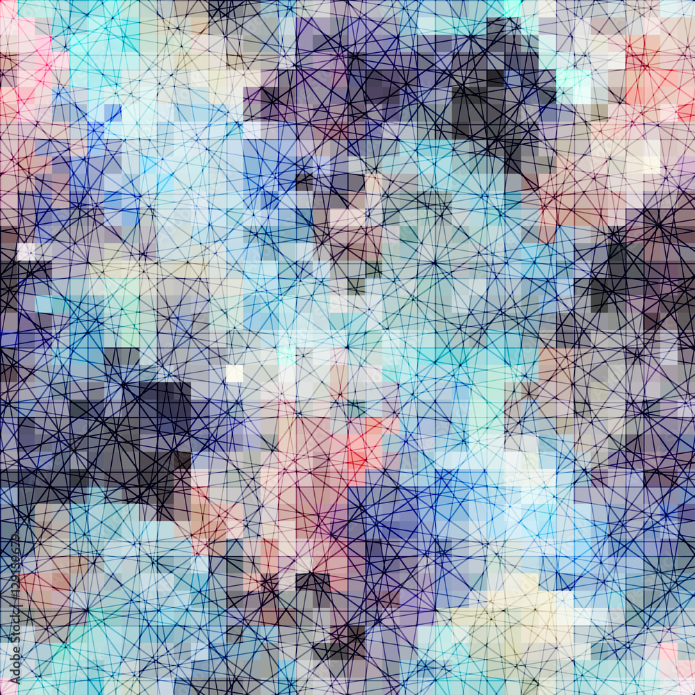 Naklejka premium Geometric abstract pattern.