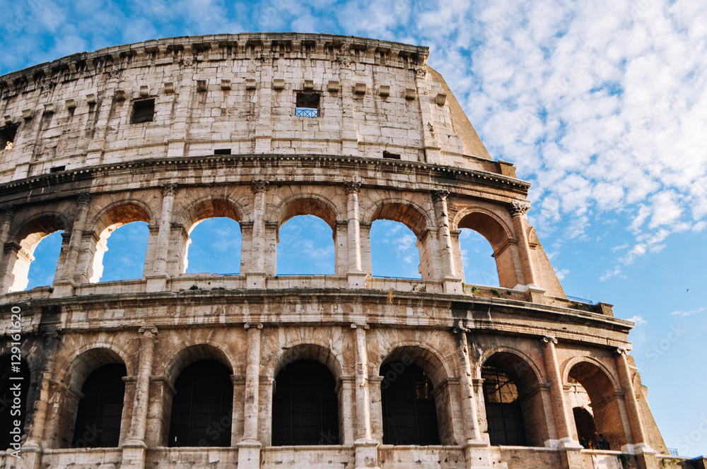 Fototapeta premium Colosseum in Rome close up