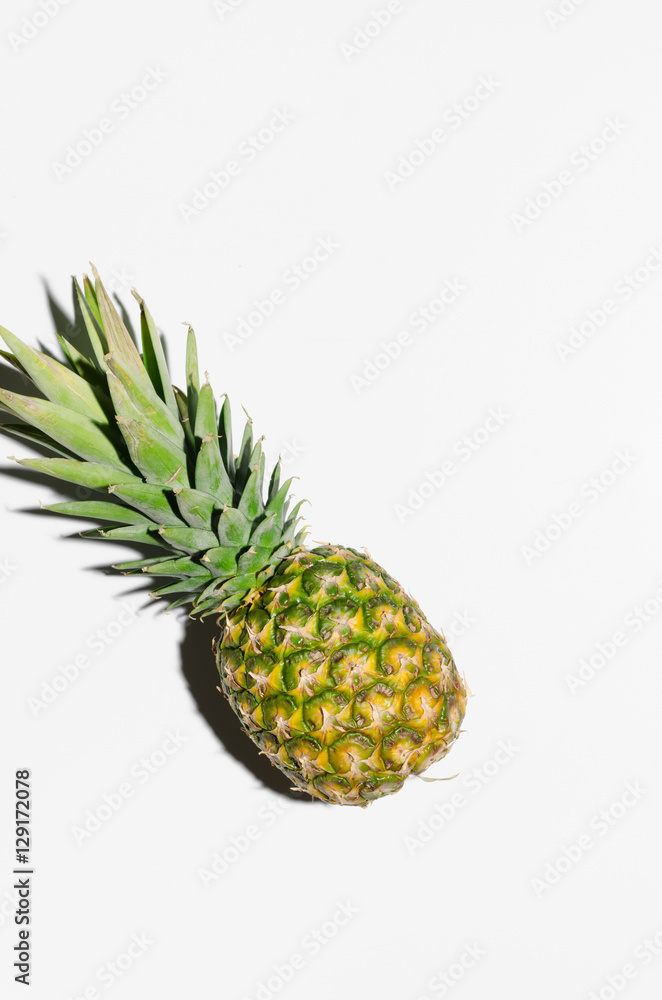 Pineapple On White Background Pineapple On White Background