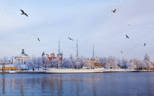 Photography Stockholm City at winter