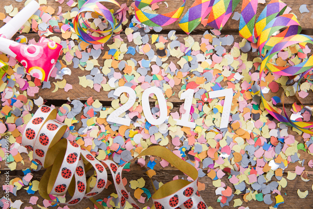 Obraz premium Neujahr