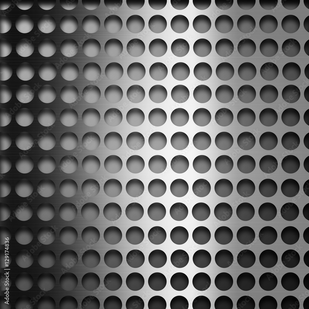 Silver metal background Silver metal background