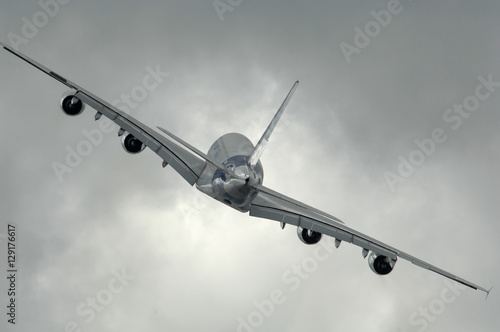 Fotografie Airplane in the sky