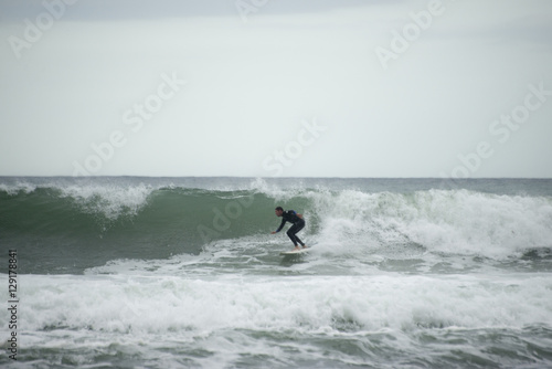 Surfing in Jeffreys Bay