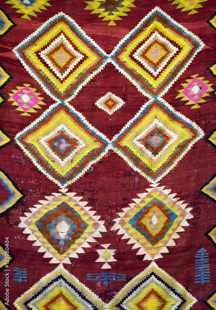 Moroccan carpet background Moroccan carpet background