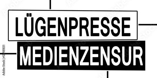 bawb3 BlackAndWhiteBanner bawb - Lügenpresse / Medienzensur - press and media news - Journalismus - banner 2zu1 xxl g4796 photo