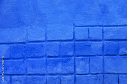 Abstract background in the medina of Chefchaouen, Morocco, Africa