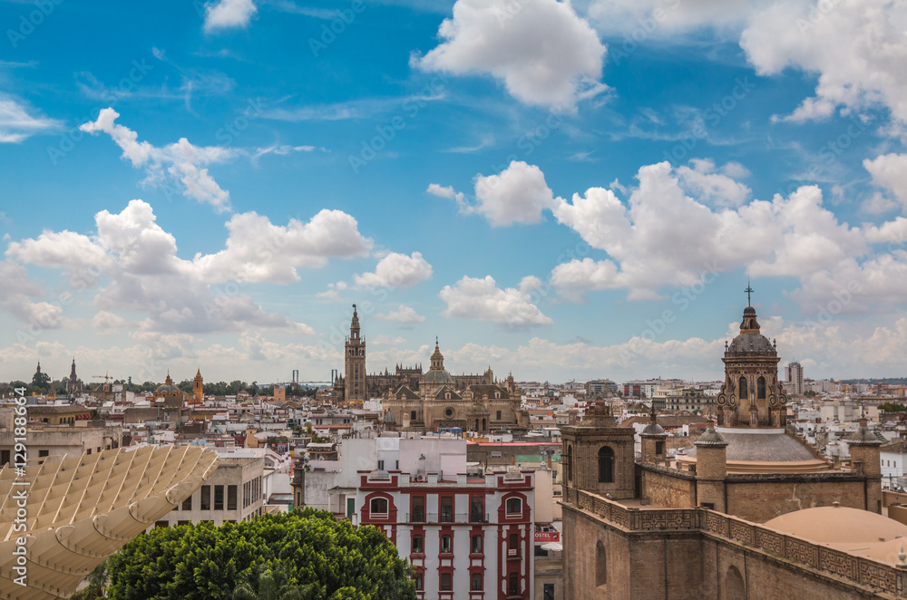 View of Seville Spain